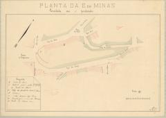 PLANTA DA CIDADE DE OURO PRETO - REG..